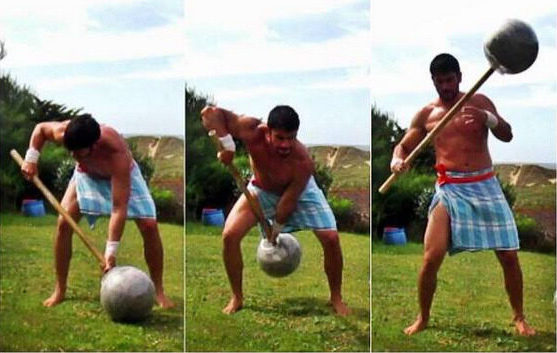 traditional mace training