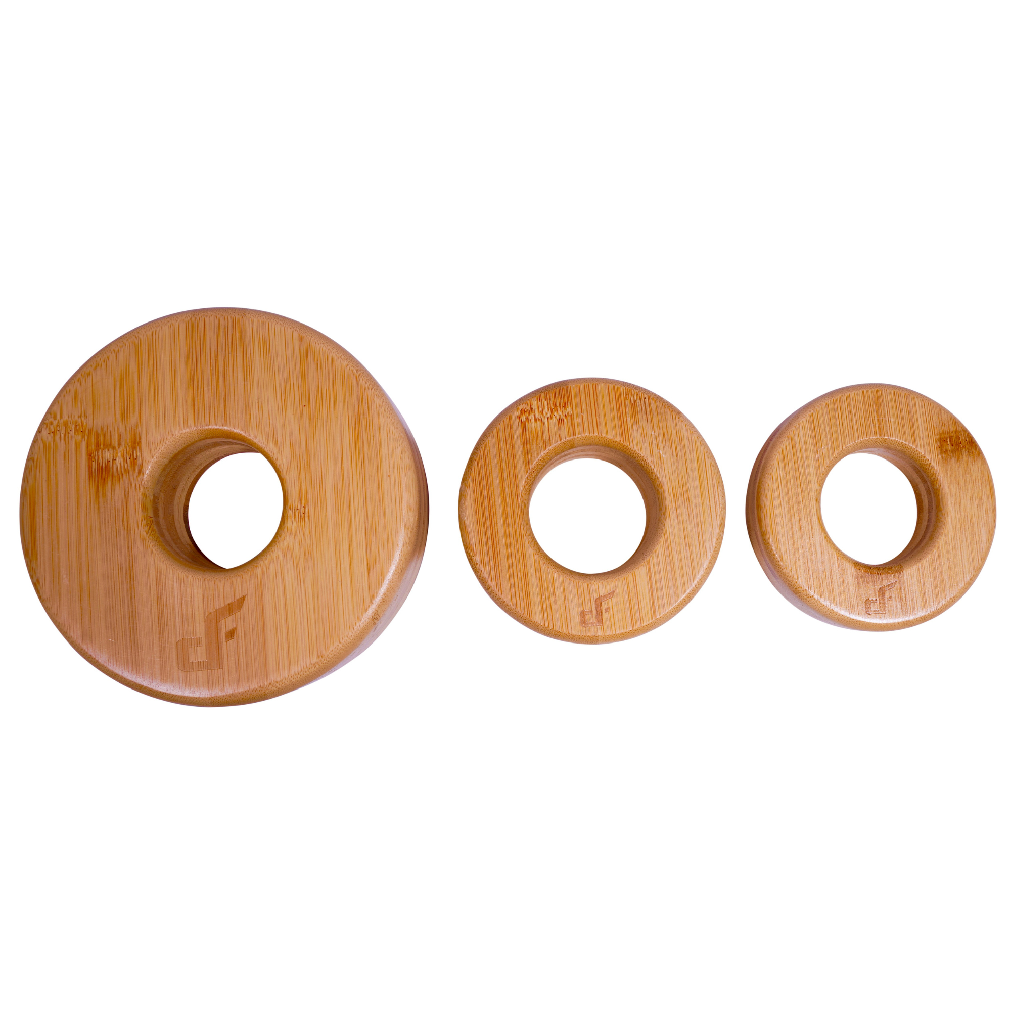 Bamboo weight plates