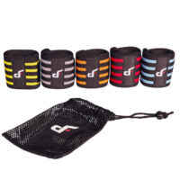 Wrist Wraps - Flexible (Pair) + Carry Bag