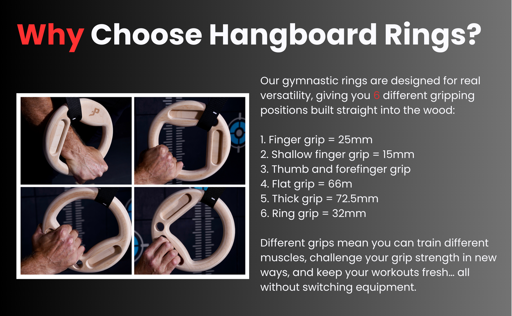 hangboard gym rings